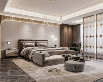 Thiết kế phòng ngủ cho biệt thự gia đình anh Thái ở Tây Ninh